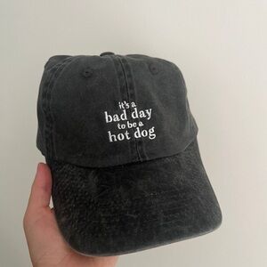 it’s a bad day to be a hot dog hat
